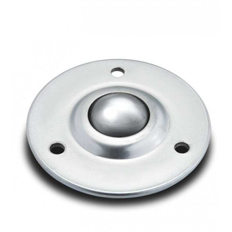 Ball bearing casters with recessed housing made of sheet steel Ø 37.2 ...